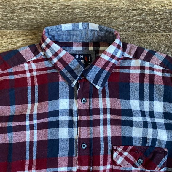 LOT of 2 Plaid Flannel Shirts - Picture 9 of 12